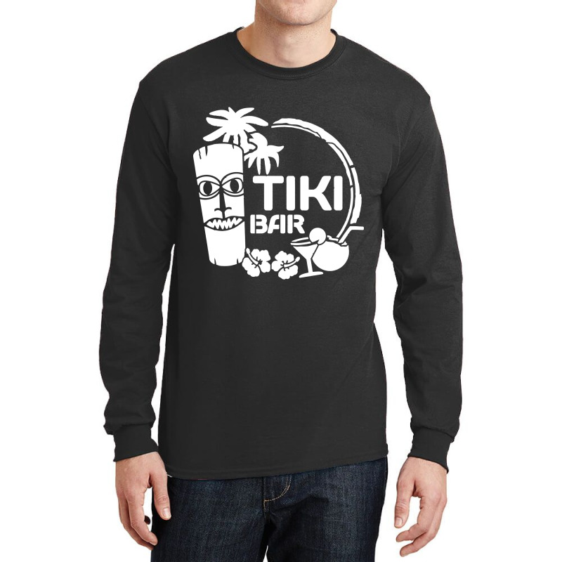 Tiki Bar Long Sleeve Shirts by Tahu Art | Artistshot