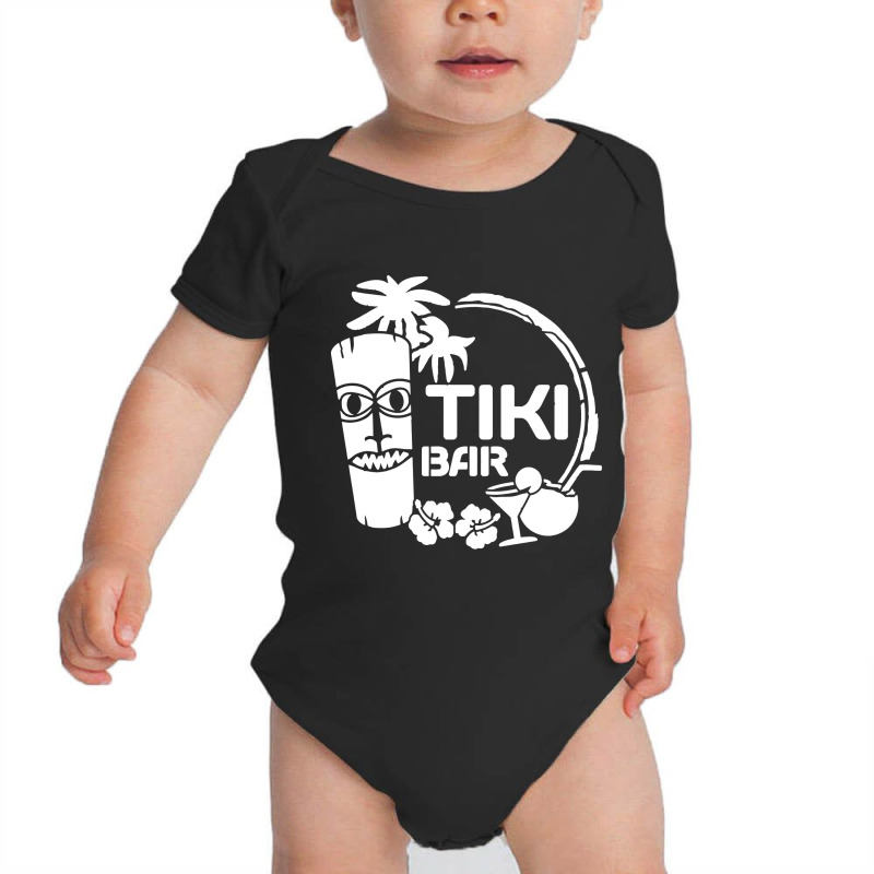 Tiki Bar Baby Bodysuit by Tahu Art | Artistshot