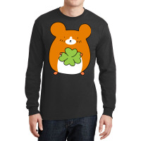 Four Leaf Clover Hamster Long Sleeve Shirts | Artistshot