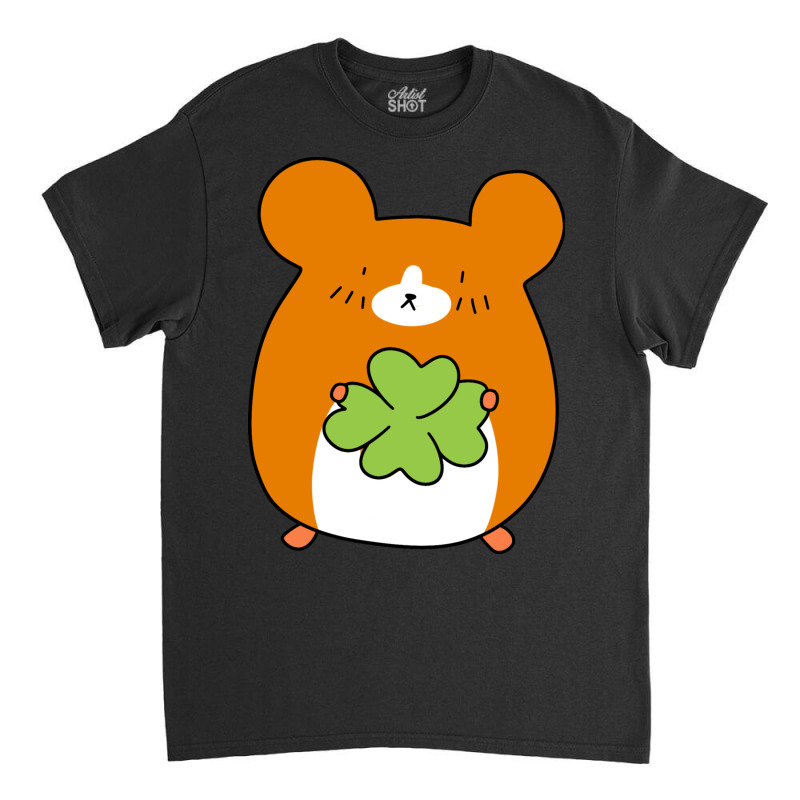 Four Leaf Clover Hamster Classic T-shirt by ilham12 | Artistshot