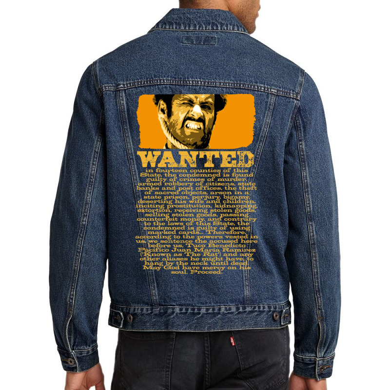 Wanted In 14 Counties Of This State... From The Good Men Denim Jacket by alcapethaty | Artistshot