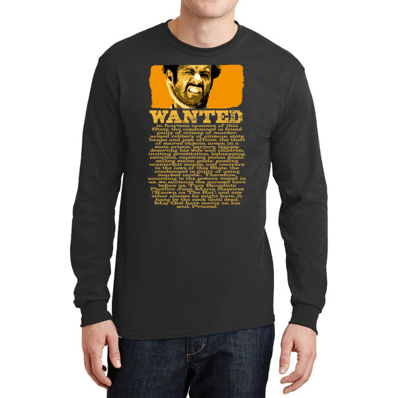 Wanted In 14 Counties Of This State... From The Good Long Sleeve Shirts by alcapethaty | Artistshot