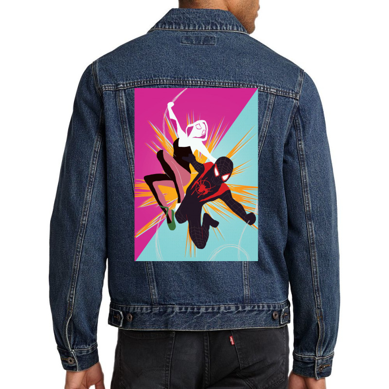 Teaming Up Men Denim Jacket by kuckjoanzh | Artistshot