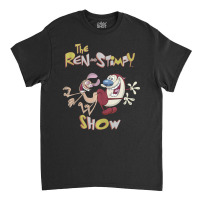 Ren And Stimpy Classic Show Title Classic T-shirt | Artistshot