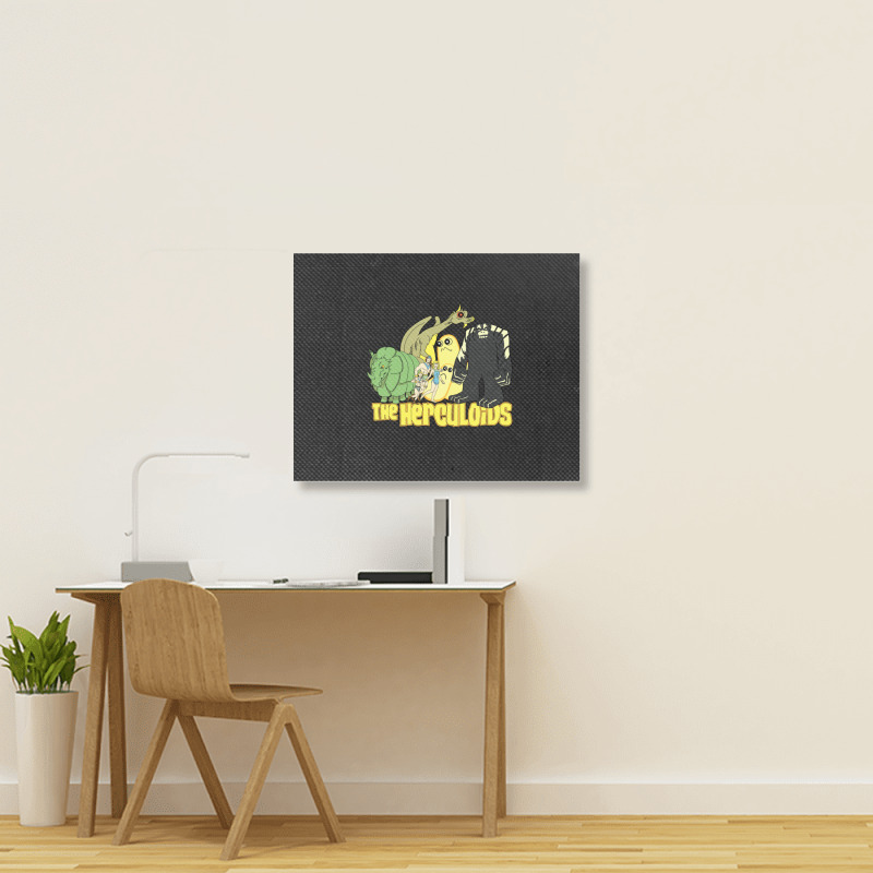 The Herculoids Landscape Canvas Print | Artistshot