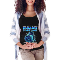 Blue Dragon This Is My Human Costume Im Really A Dragon Maternity Scoop Neck T-shirt | Artistshot