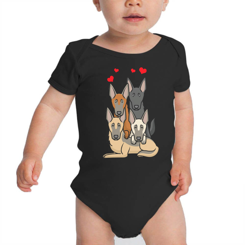 Malinois T  Shirt Malinois Dogs T  Shirt Baby Bodysuit by kris86407 | Artistshot