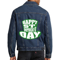 Happy St Patricks Daygmldcfrhmi 24 Men Denim Jacket | Artistshot