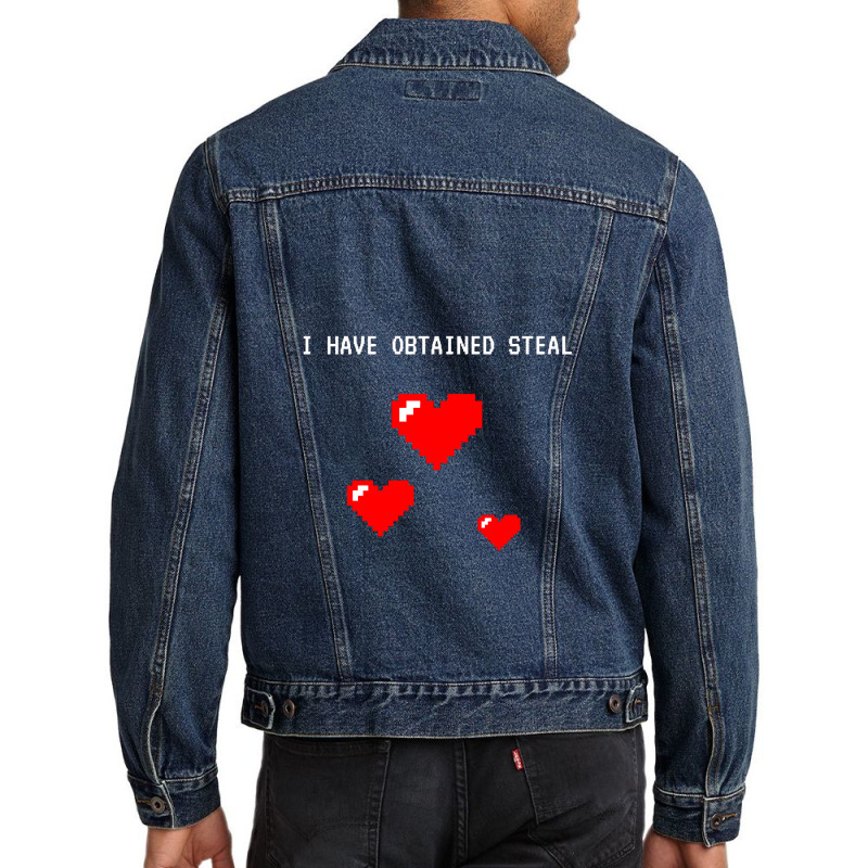 I Have Obtained Steal Men Denim Jacket | Artistshot