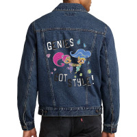 Shimmer And Shine Genies Got Style Dancing Portrai Men Denim Jacket | Artistshot