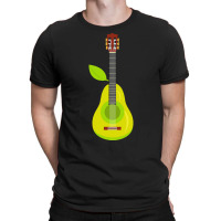 Guitar T  Shirt Pear Guitar Music Instrument Illustration T  Shirt T-shirt | Artistshot