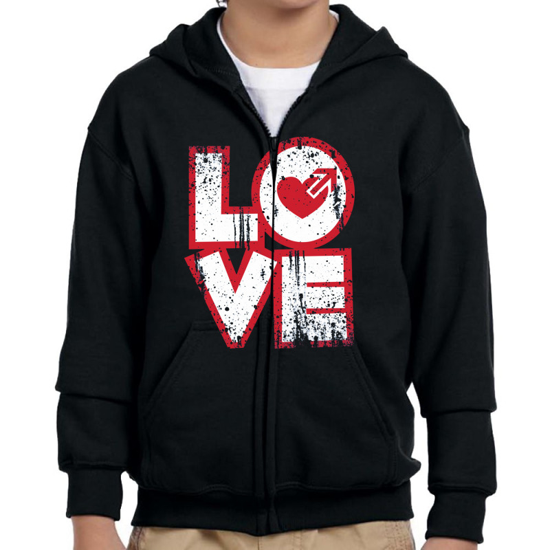 Love Youth Zipper Hoodie by iyoiyoin | Artistshot