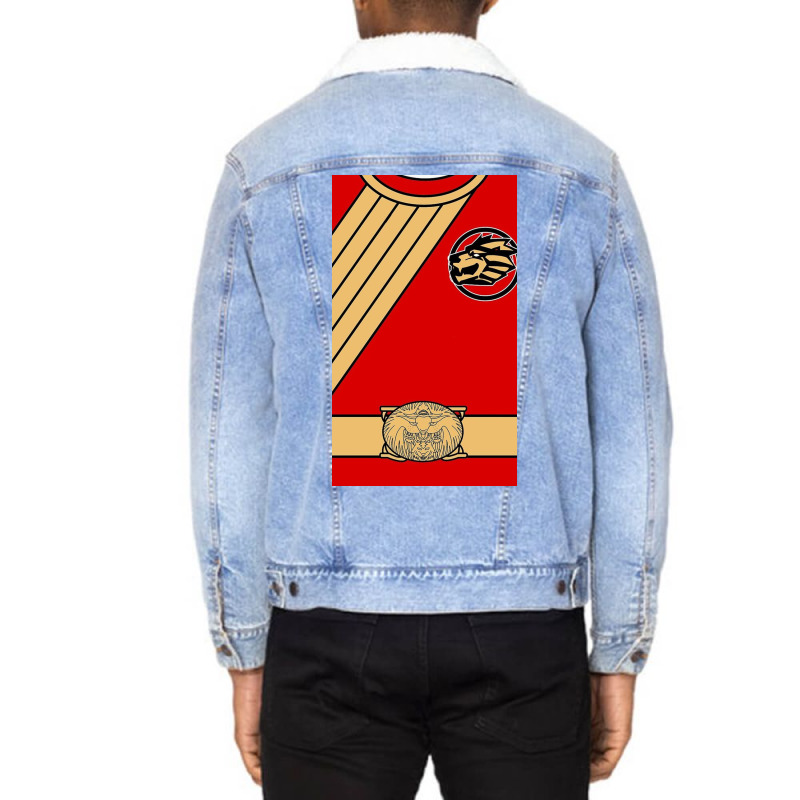 Force Of The Wild Unisex Sherpa-Lined Denim Jacket by Oliverhb | Artistshot