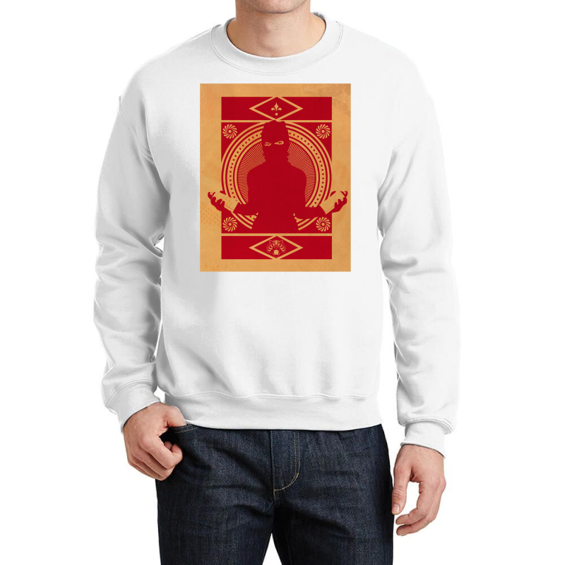 Red Vandalizm Crewneck Sweatshirt by rafikgafforp | Artistshot