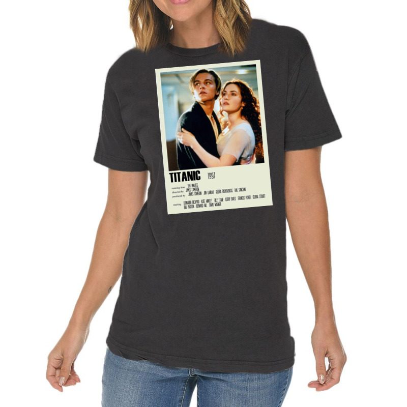 Titanic 1997s Movie Vintage T-shirt | Artistshot