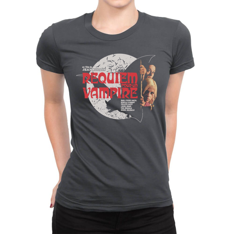 Requiem Pour Un Vampire Ladies Fitted T-Shirt by rafikgafforp | Artistshot