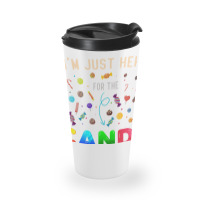 I'm Just Here For The Candy Funny Halloween Candy  Travel Mug | Artistshot