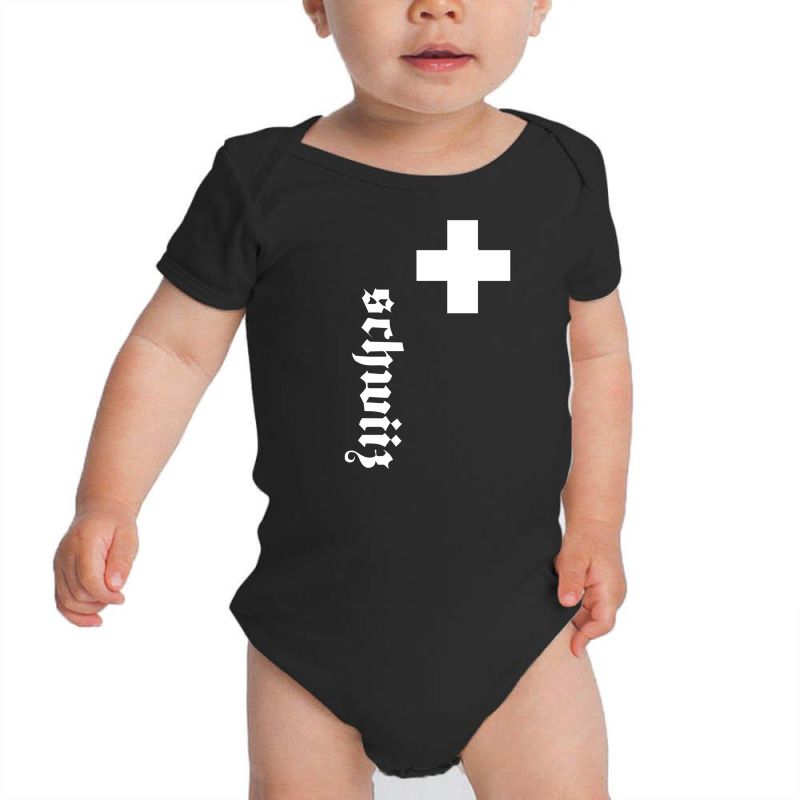 Fan, Swiss Cross, Switzerland, New Baby Bodysuit | Artistshot