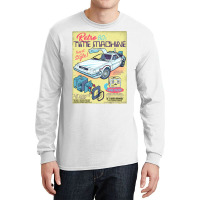 Retro Time Machine Long Sleeve Shirts | Artistshot