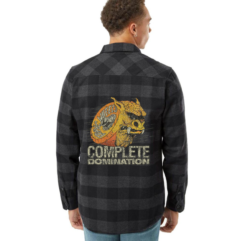 Eppic Wheels Complete Domination 1988 Flannel Shirt by apelsusu | Artistshot