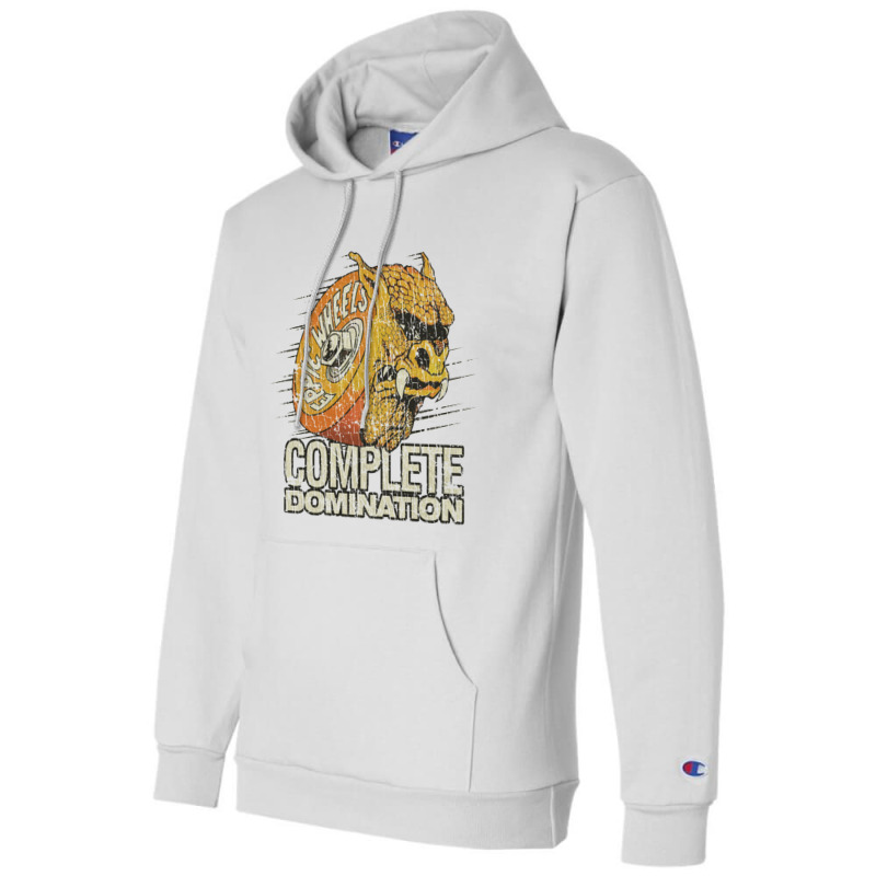 Eppic Wheels Complete Domination 1988 Champion Hoodie by apelsusu | Artistshot