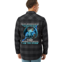 Dragon Devil Whispered Not Strong Enough Said I Am Flannel Shirt | Artistshot