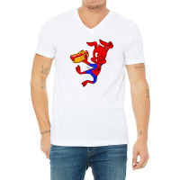 Spider   Ham V-neck Tee | Artistshot