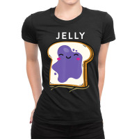 Peanut Butter & Jelly Matching Couple Shirts Outfi Ladies Fitted T-shirt | Artistshot