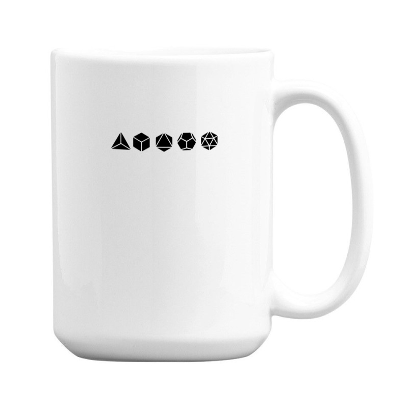 Platonic Solids   Building Blocks Of Life   Mathem 15 Oz Coffee Mug | Artistshot