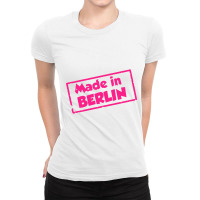 Made In Berlin Fun Ladies Fitted T-shirt | Artistshot