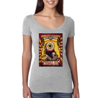 The Extraordinary Eyeball Kid Sideshow Poster Women's Triblend Scoop T-shirt | Artistshot