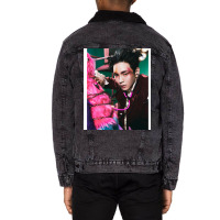 Key Gasoline Pink Monster Unisex Sherpa-lined Denim Jacket | Artistshot