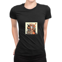 History Of Music Design  Perfect For Music Lovers  Ladies Fitted T-shirt | Artistshot