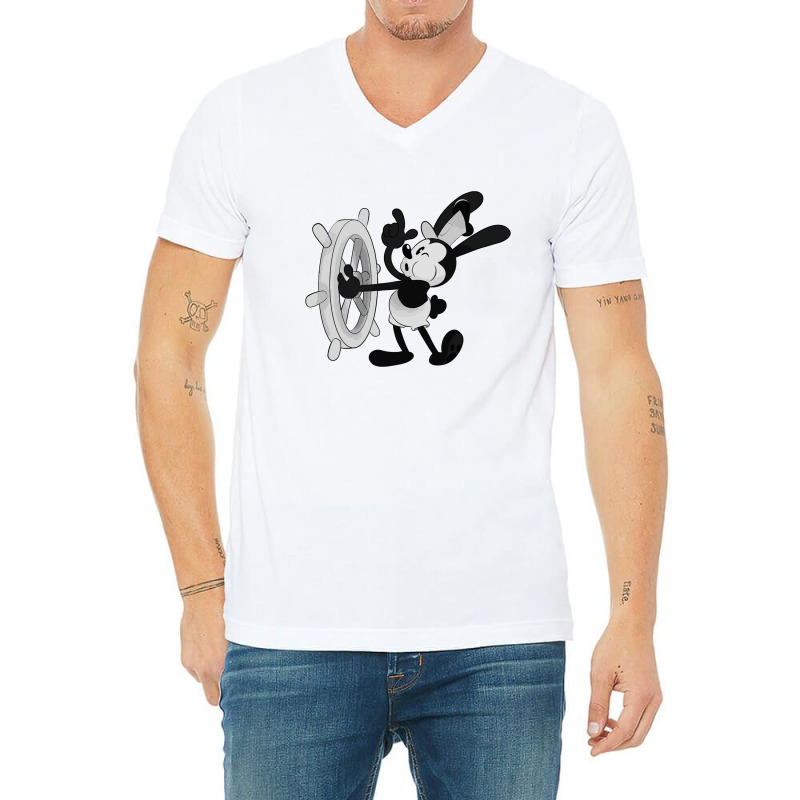 Steamboat Oswald V-neck Tee | Artistshot