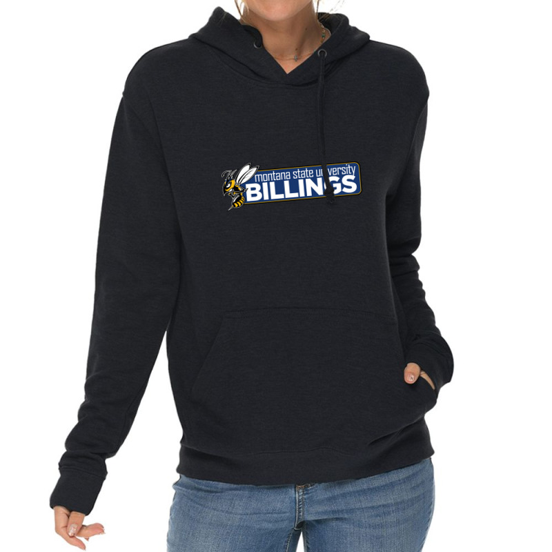 The Montana Billings Yellowjackets Edu Lightweight Hoodie | Artistshot