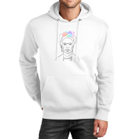 Frida Kahlo Line Art Unisex Hoodie | Artistshot