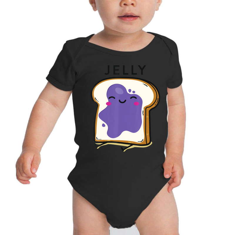 Peanut Butter& Jelly Matching Couple Shirts His He Baby Bodysuit | Artistshot