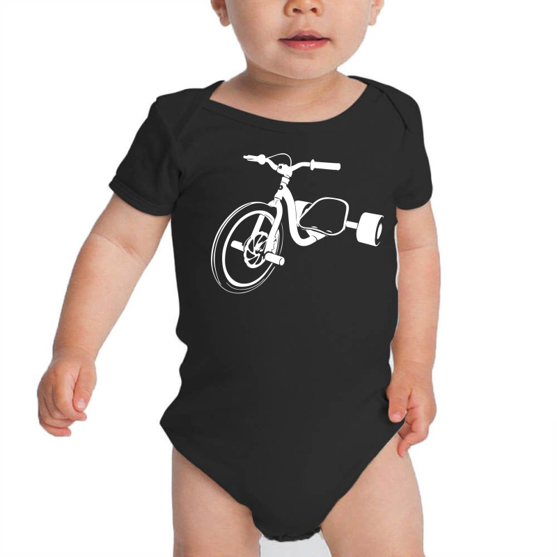 Drift Trike Downhill Drift King Bike Sport Baby Bodysuit by Henz | Artistshot