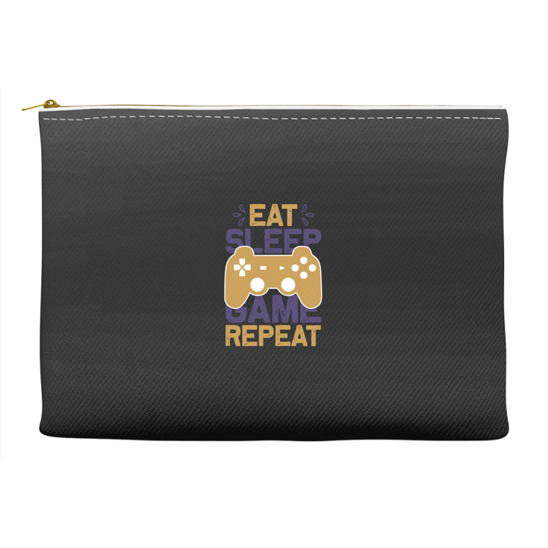 Eat Sleep - Tshirt Accessory Pouches | Artistshot