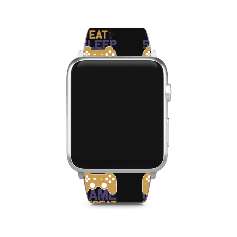 Eat Sleep - Tshirt Apple Watch Band | Artistshot