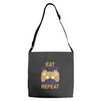 Eat Sleep - Tshirt Adjustable Strap Totes | Artistshot