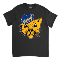 Vintage Pittsburg Panther Mascot Wearing A Cap Classic T-shirt | Artistshot