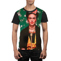 Frida Kahlo Gracefully Girl Graphic T-shirt | Artistshot