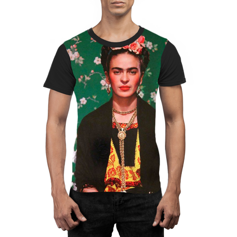 Frida Kahlo Gracefully Girl Graphic T-shirt by GiaMuller | Artistshot