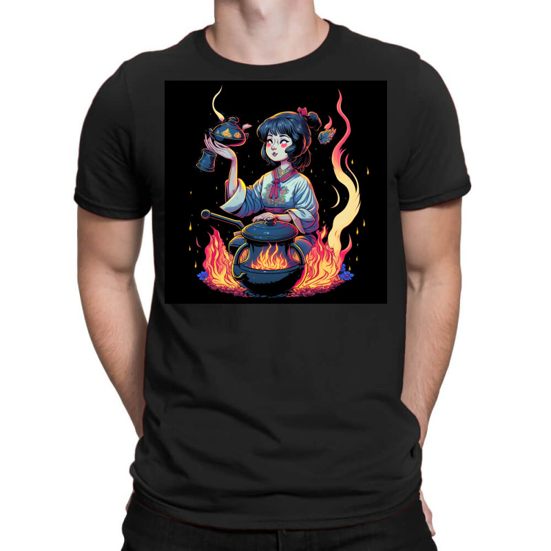 Woman Cooking T-shirt | Artistshot