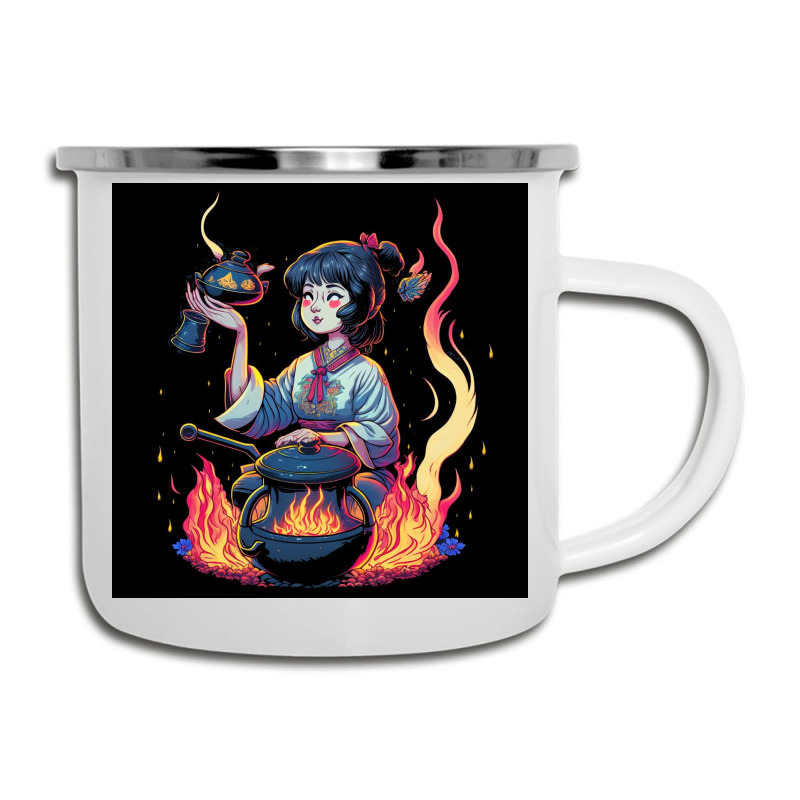 Woman Cooking Camper Cup | Artistshot