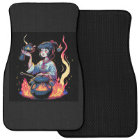 Woman Cooking Front Car Mat | Artistshot