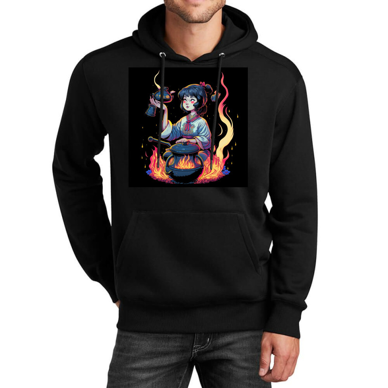 Woman Cooking Unisex Hoodie | Artistshot