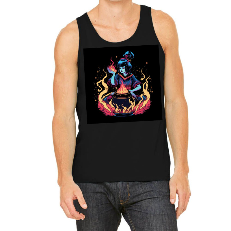 Fire Tank Top by TheDol | Artistshot