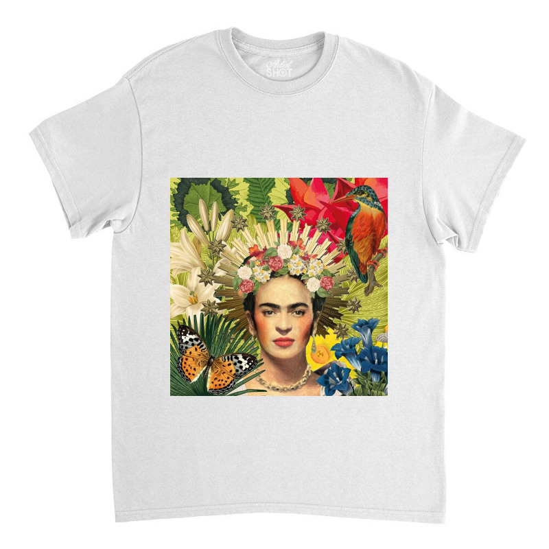 Frida Kahlo Nature Classic T-shirt by GiaMuller | Artistshot